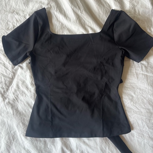 NWT Girlfriend Collective Marla Pilates Wrap Top, S - Picture 4 of 5